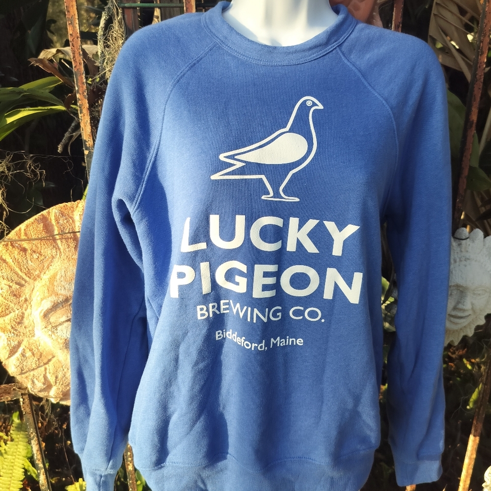 Lucky Pigeon Brewing Company Maine Sweatshirt Small/Medium
